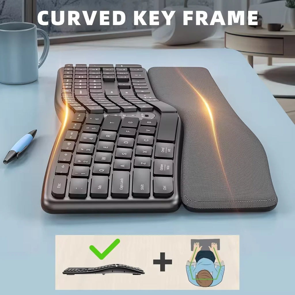 Novyra CurveType Ergonomic Keyboard